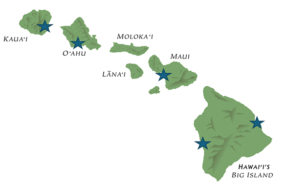 Hawaii Island Map